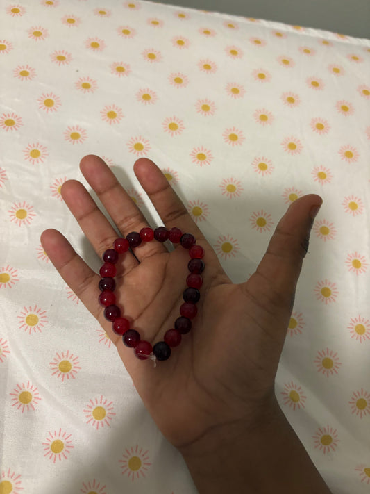 Ruby Red Bracelet